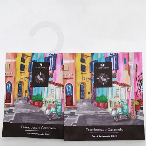 SACHÊ PERFUMADO FRAMBOESA E CARAMELO - 15G