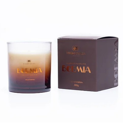 VELA PERFUMADA BOEMIA - 200G