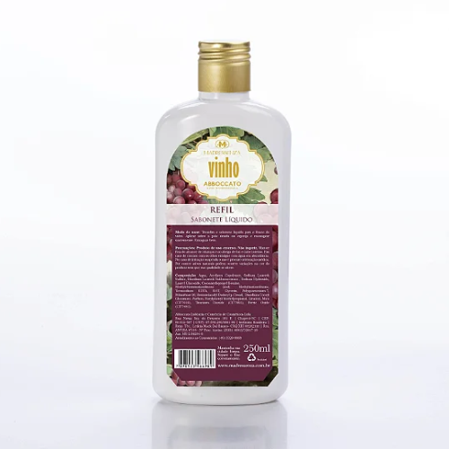REFIL SABONETE LÍQUIDO VINHO - 250ML